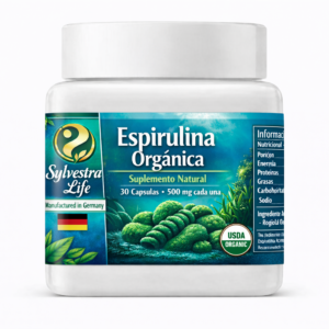 Cápsulas de Espirulina Orgánica
