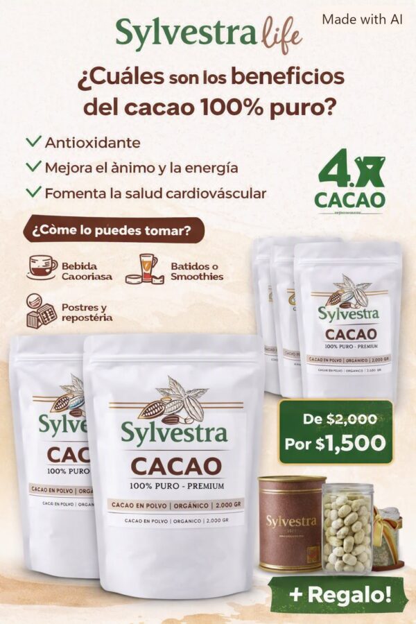 Cacao 100% Puro